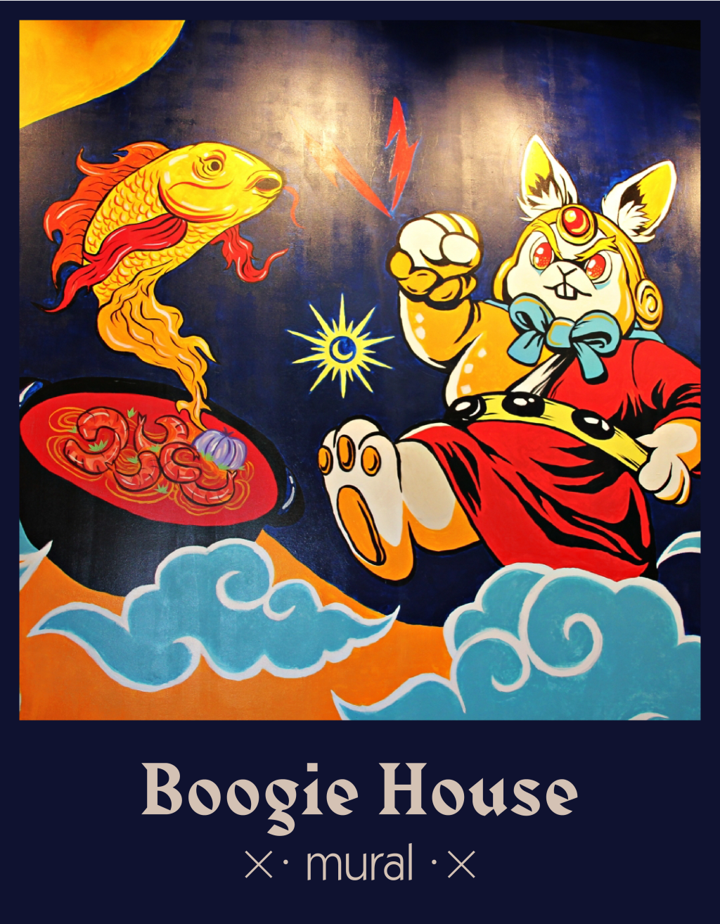 Boogie House Mural